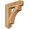 Ekena Millwork Westlake Arts & Crafts Rough Sawn Bracket, Western Red Cedar, 6"W x 28"D x 32"H BKT06X28X32WTL03RWR - alternate 1